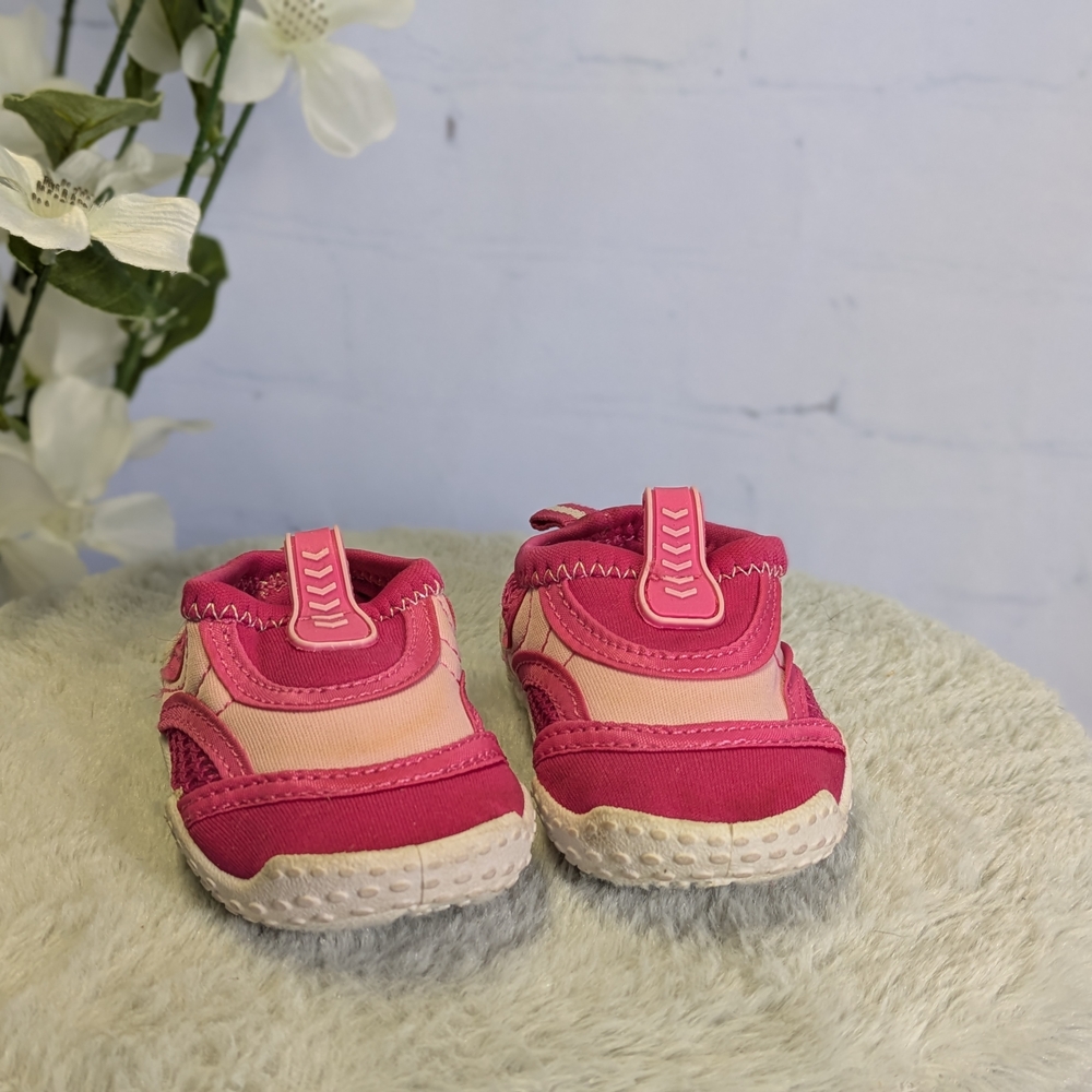 Koala Kids Pink Sneakers with Elastic Straps